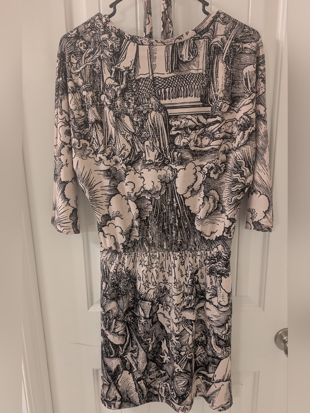 Wolf And Badger - Durer Series Fifth Seal Envelope Dress - Picture 4 of 6